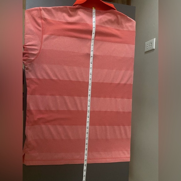 Devereux Striped Polo Golf Shirt Mens Large.in Excellent Condition - Picture 7 of 10